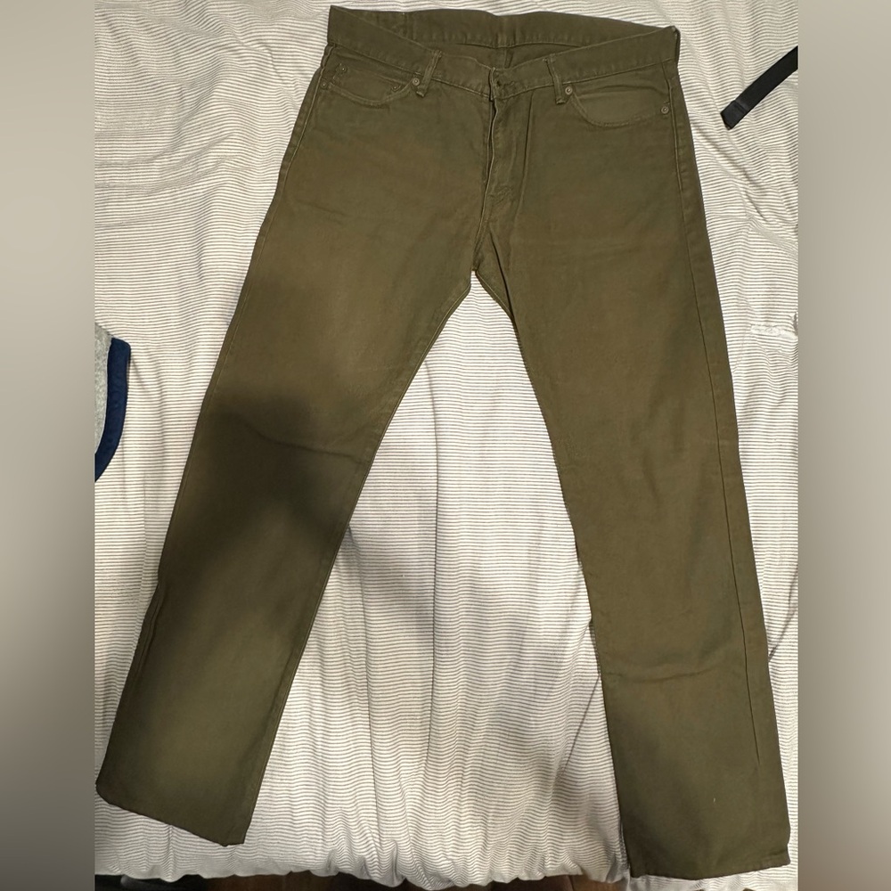 Men's Japan Blue Olive Chinos